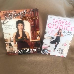 Theresa Giudice , Skinny Italian cookbook &Standing Strong best seller.